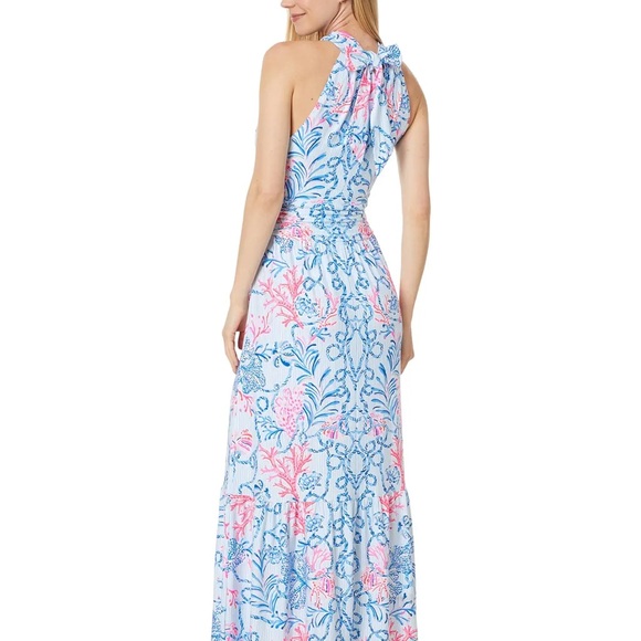 Lilly Pulitzer MONTECITO HALTER MAXI - Picture 2 of 5